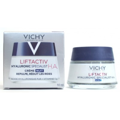 Крем ліфтинг для обличчя Lift Activ Hyaluronic Specialist H.A. Nuit Creme 50ml 22502 VICHY