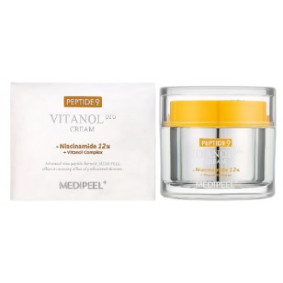 Крем антивіковий з пептидами і комплексом вітанолу Peptide 9 Vitanol Pro Cream 50ml 22236 «Medi-peel»
