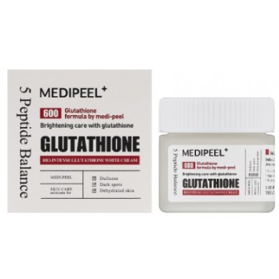 Крем для обличчя освітлюючий  з глутатіоном Bio-Intense Glutathione White Cream 50ml 47462 «Medi-peel»