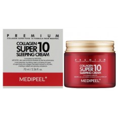 Крем нічний омолоджуючий з колагеном Collagen Super 10 Sleeping Cream 70ml 42382 «Medi-peel» - ліфтинг, живлення, зволоження