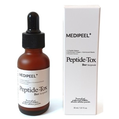 Сироватка пептидна омолоджуюча з ефектом ботоксу Peptide-Tox Bor Ampoule 30ml 41705 «Medi-peel» - зменшує лущення, від мімічних 