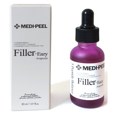 Сироватка-філер зміцнювальна з пептидами та EGF Filler Eazy Ampoule 30ml 20324 «Medi-peel» - для боротьби зі зморшками та в'яліс