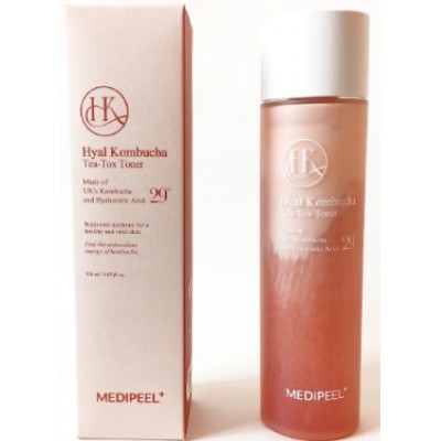 Тонер для обличчя для підвищення еластичності шкіри Hyal Kombucha Tea-Tox Toner 150ml 42474 «Medi-peel» - з комбучею і гіалуроно