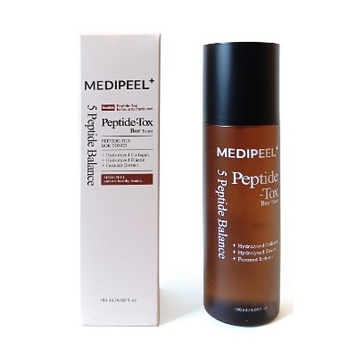 Тонер-ліфтинг для обличчя антивіковий Bor-Tox 5 Peptide Toner 180ml 48308 «Medi-peel» - розгладжує зморшки і підвищує пружність 