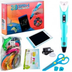 3D Ручка P 62-62-62-2 Трафарет і планшет українською мовою, в коробці