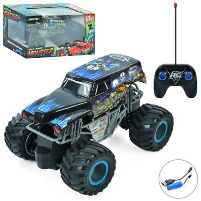 Джип JY-1003-04 р/у, акумулятор, 18см, гумові колеса, USB-зарядне, 2 види, в коробці