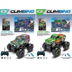 Джип KM 665-1 A-3A р/у, акумулятор, 13см, 1:32, світло, корпус не б'ється, гумові колеса, USB-зарядне, 2 види, в коробці