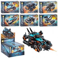 Конструктор 41111 Qman, космічний транспорт, від 83дет, в коробці, 6в1 (машина), 6 видів