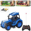 Трактор CR 1922 р/у, акумулятор, 20см, USB-зарядне, 3 кольори, в коробці