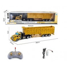 Машина YD 899-2D Фура, р/у, акумулятор, USB-зарядка, музика+світло, в коробці