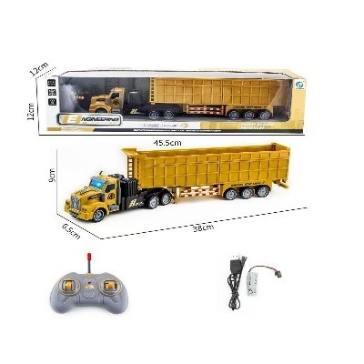 Машина YD 899-2D Фура, р/у, акумулятор, USB-зарядка, музика+світло, в коробці