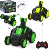 Машинка 219-219-8-9 розмір 13 см, р/у, акумулятор, USB-зарядне, трюкова, світло, музика, 2 кольори, в коробці