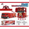 Трансформер 6315 Пожежна машина, музика, світло, їздить, на батарейках, в коробці