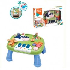 Центр розвиваючий 3905 ігровий стільчик, 39-31-в21см, 2в1 (підвіска на ліжко), ігрове поле 33-29 см, піаніно, музика, звуки, сві