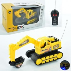 Екскаватор 0507-12 р/у, 18см, світло, рухливий ковш, на батарейках, в коробці