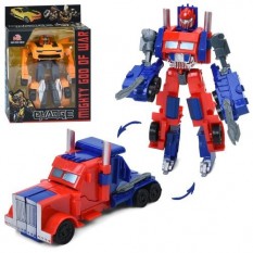 Трансформер 3865-66 зрiст 17см, робот+транспорт, 2 види, в коробці