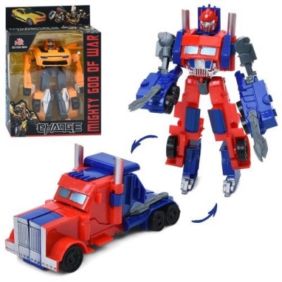 Трансформер 3865-66 зрiст 17см, робот+транспорт, 2 види, в коробці