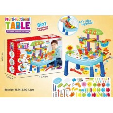 Мозаїка/інструменти 698 A 42-36-в50см, інструменти, шуруповерт, 355дет, на батарейках, в коробці