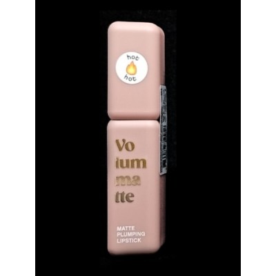 Рідка помада Volumater Matte Plumping Lipstick 01 NEW 19952 «VIVIENNE» - стійка рідка помада з матовим фінішем і зігріваючим зап
