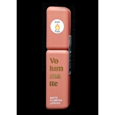 Рідка помада Volumater Matte Plumping Lipstick 02 NEW 19969 «VIVIENNE» - стійка рідка помада з матовим фінішем і зігріваючим зап