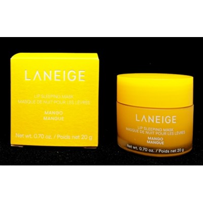 Маска для губ нічна «Манго» Laneige Mango Lip Sleeping Mask 20g 06410 - антивікова, відновлення, проти запалень, зволоження