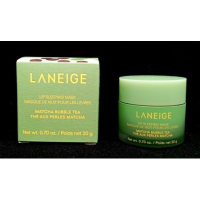 Маска для губ нічна Laneige Lip Sleeping Mask Matcha Bubble Tea 20g 00326 - відновлення, живлення, зволоження, зміцнення