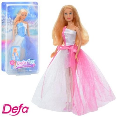 Лялька DEFA 8456 зріст 29 см, 2 кольори, на листі