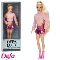 Лялька DEFA ST1-2 (12шт) 29см, шарнірна, в кор-ці, 12-32,5-6см