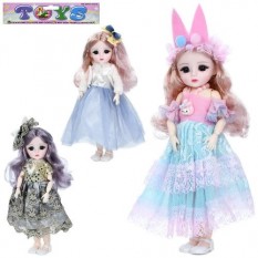 Лялька LM-3511-36A11-4811 (60шт) 28см, шарнірна, аксесуар, 3 види, у пакеті, 19-36-5см