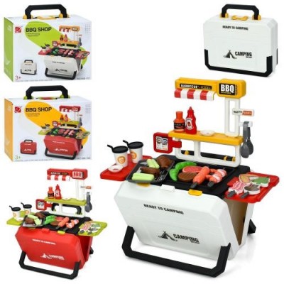 Магазин 668-157-58 прилавок, 37,5-24,5-в37см, гриль/барбекю, складається в чемодан, продукти, гроші, 2 кольори, в коробці