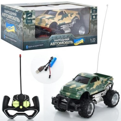 Джип M 4964 (18шт)17см, р/в, аккум,USB зарядка, 1:22,аморт,гум.кол, 2кол, в кор-ці, 25-13,5-11,3см