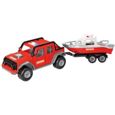 Машина 40091 «Титан», Тигрес, з катером рятувальним, у плівці