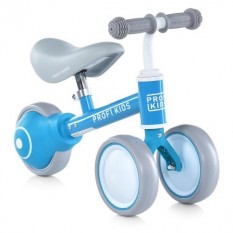 Беговел детский MBB 1016-2 (1шт/ящ) PROFI KIDS 6 д., 3 колеса EVA, стальная рама, голубой