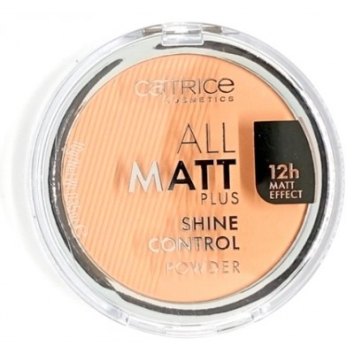 Пудра 54278 «CATRICE» компактна матуюча All Matt Plus Powder  10 г  030 — теплий бежевий