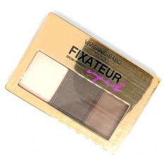 Палетка 73734 «VIVIENNE SABO» для брів (тіні + віск) Fixateur Superb 01