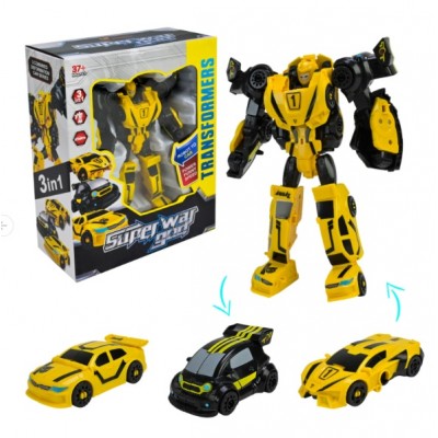 Трансформер Q 1914 робот+машина, 3 в 1, в коробці