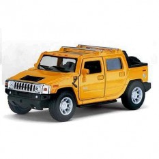 HU Машинка жел KINSMART KT 5097 W "HUMMER H2 SUT2005"