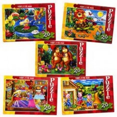 Пазли "Данко-тойс" 20 подітий 0390p(32шт/1 упак) упак