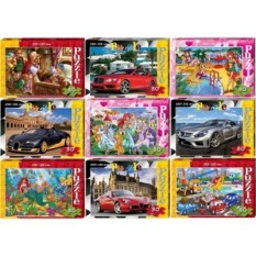 Пазли "Данко-тойс" 80 подітий 0192p(16шт) упак