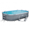 Басейн каркасний BW 56448 (1шт) овальний 488 * 107 см з фільтр-насосом 220V (3028л / ч)