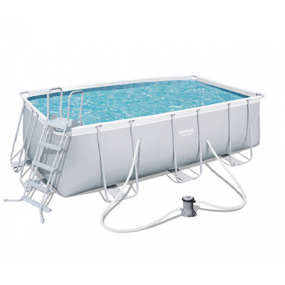 Басейн каркасний BW 56456 (1шт) 412-201-122см, фільтр-, Насос,сходинка, в коробцi