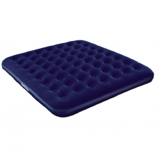 Велюр матрац 67004 (2шт) синiй, 203-185-22см