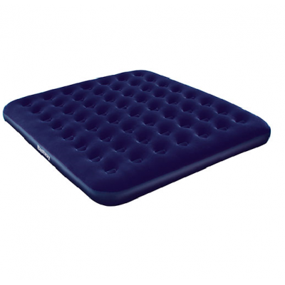 Велюр матрац 67004 (2шт) синiй, 203-185-22см