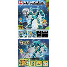 Конструктор MG 1256 Minecraft, 494 деталей, у коробці