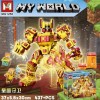 Конструктор MG 1258 Minecraft, 437 деталей, у коробці