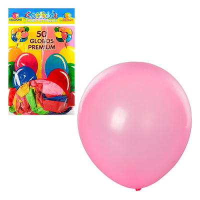 Кульки надувні MK 0014 яскравий, мікс кольорів, 12 дюймів, 50 шт в пакеті